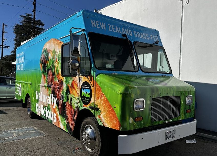 New Zealand Grass-Fed Food Truck