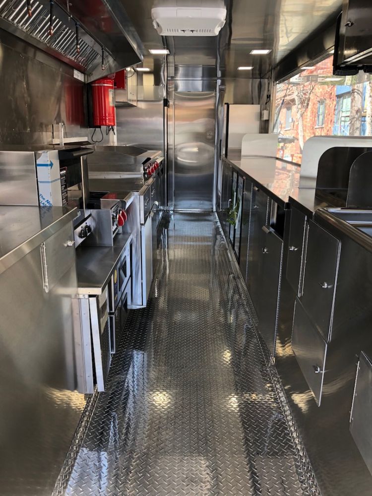Food Truck interior